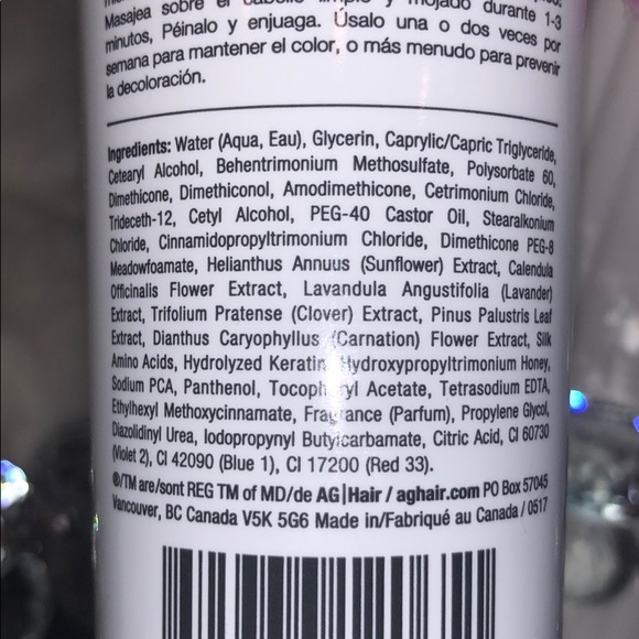 AG - Sterling Silver - toning conditioner 2 bottles - Picture 4 of 4